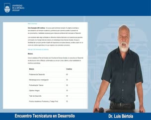 Encuentro Tecnicatura en Desarrollo