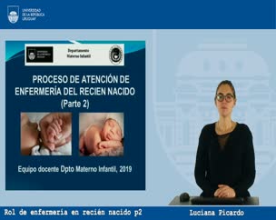 Rol de Enfermería en recién nacido parte 2