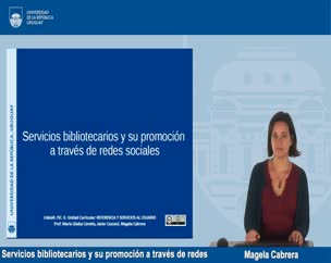 Servicios bibliotecarios y su promoción a través de redes