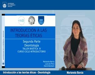 Introducción a las toerías éticas II - Deontología