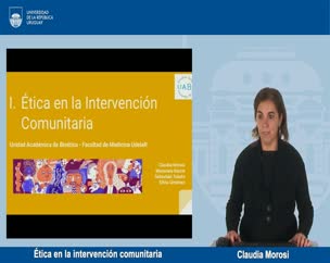Ética en la intervención comunitaria 