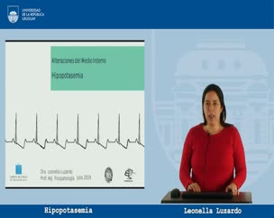 Alteraciones en medio interno: Hipopotasemia
