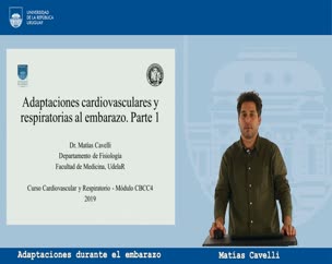 Adaptaciones cardiovasculares y respiratorias al embarazo parte I