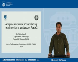 Adaptaciones cardiovasculares y respiratorias al embarazo parte II