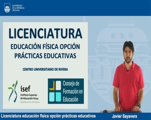 Licenciatura educación física opción prácticas educativas