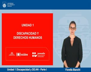 Unidad 1 Discapacidad y DD.HH - Parte I