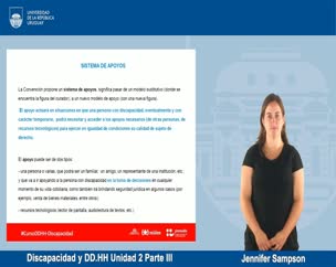 Discapacidad y DD.HH Unidad 2 Parte III