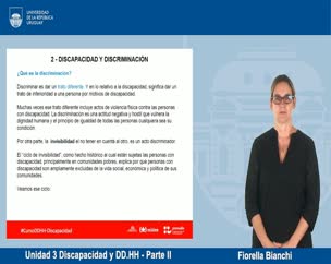 Unidad 3 Discapacidad y DD.HH - Parte II
