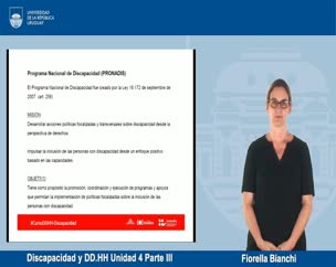 Unidad 4 Discapacidad y DD.HH - Parte III
