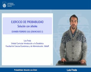 Solución  de ejercicios con Árbol