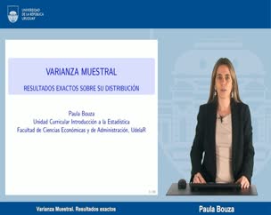 Varianza Muestral Resultados Exactos