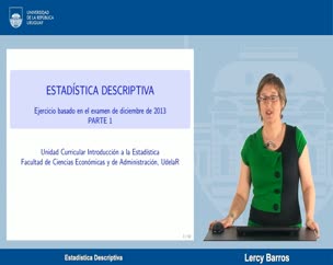 Ejercicio Estadística Descriptiva