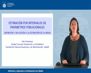 Estimación por intervalos de Parametros Poblacionales