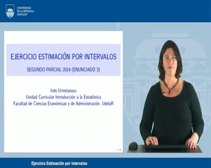 Ejercicio Estimación por Intervalos