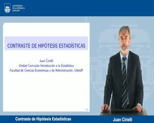 Contraste de Hipótesis Estadística
