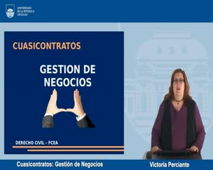 Cuasicontratos - Gestión de Negocios