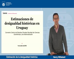 Estimación de la desigualdad histórica