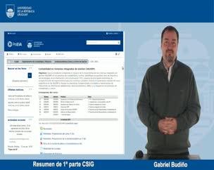 Resumen de 1° Parte CSIG