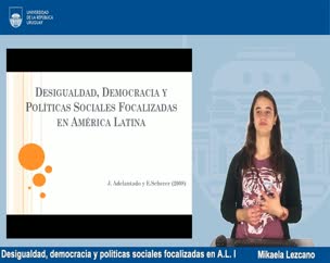 Desigualdad, democracia y politicas sociales focalizadas en A.L. I - Estudiantes