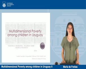 Multidimensional Poverty among children in Uruguay II - Estudiantes