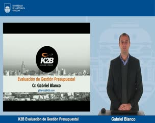 K2B Evaluación de Gestión Presupuestal
