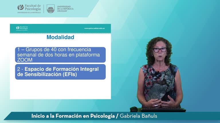 Incio a la Formación en Psicología