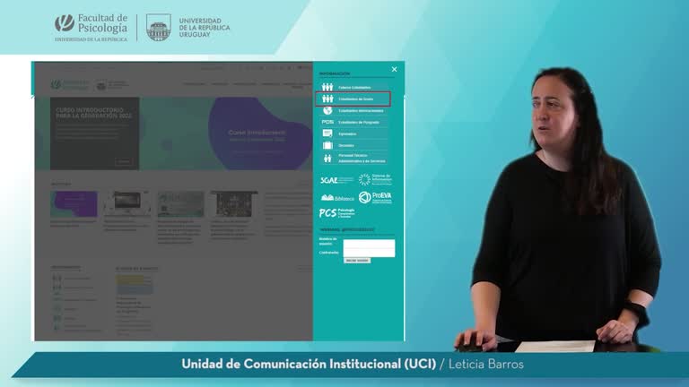 Unidad de Comunicación Institucional de la Facultad de Psicología