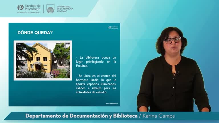 Departamento de Documentación y Biblioteca de la Facultad de Psicología