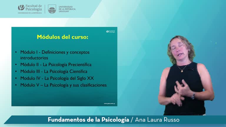 Fundamentos de la Psicología