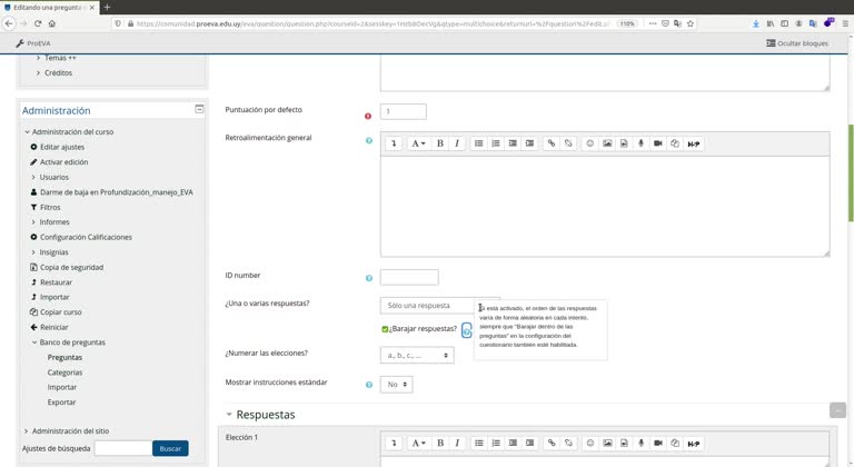 Banco de preguntas - ¿Cómo añadir una pregunta? 