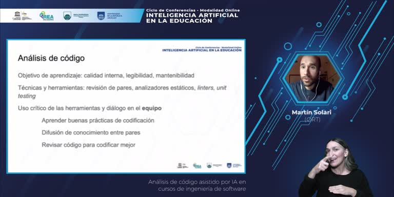Análisis de código asistido por IA en cursos de ingeniería de software