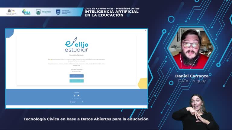 Tecnología Cívica en base a Datos Abiertos para la educación